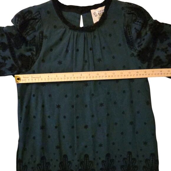 Sea Tuckernuck Dress 2 Broderie Anglaise Embroidered Eyelet Pockets Whimsigoth - Picture 9 of 14